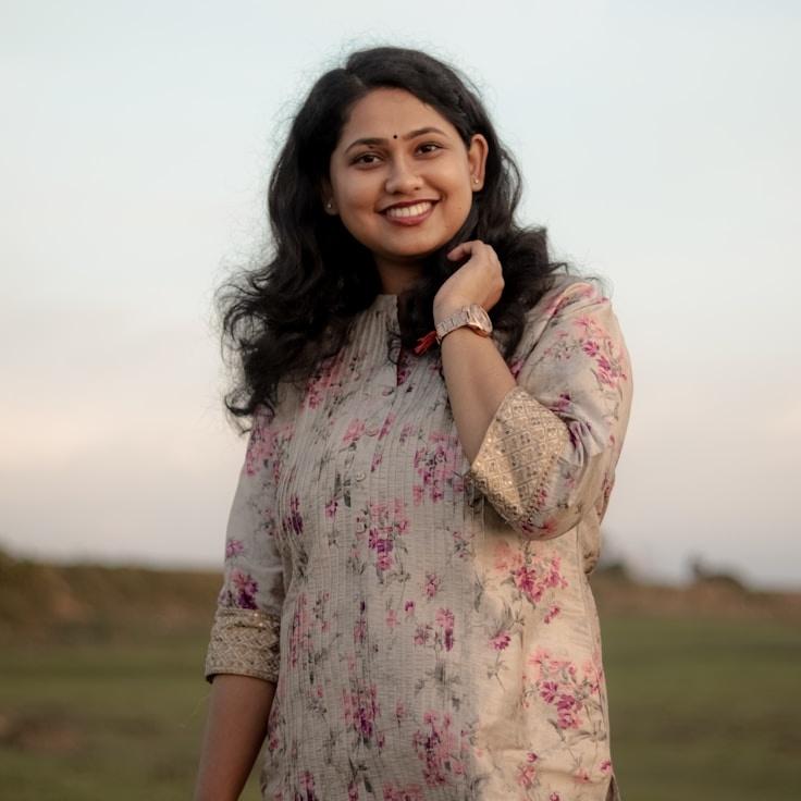 Portrait of Nova, group coordinator and fusion cooking expert